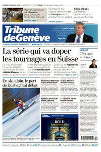 Tribune de Genève - 27 Decembre 2024