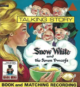 Snow White and the Seven Dwarfs c2c 1976 Magic Media Book Only CW