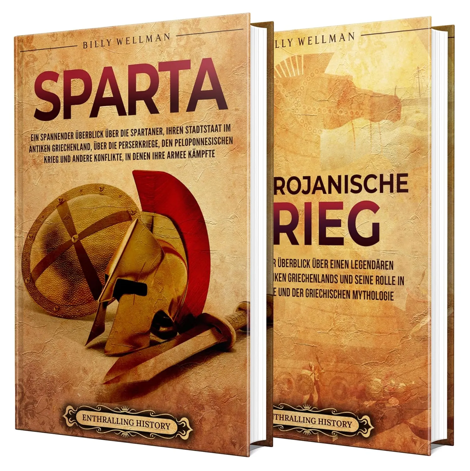 Geschichte Spartas: Ein spannender Leitfaden über die Spartaner und den Trojanischen Krieg (German Edition)