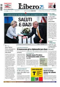 Libero - 28 Luglio 2025
