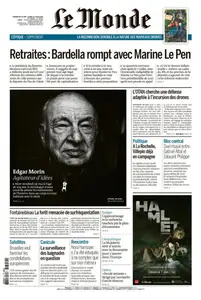 Le Monde - 31 Mai - 1er Juin 2026