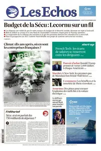 Les Echos du Lundi 10 Novembre 2025