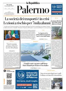 la Repubblica Palermo - 11 Settembre 2024