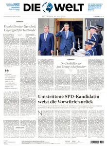 Die Welt - 16 Juli 2025