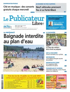 Le Publicateur Libre - 17 Juillet 2025