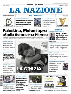 La Nazione Pisa Pontedera - 24 Settembre 2025