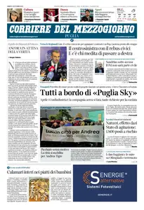 Corriere del Mezzogiorno Puglia - 18 Ottobre 2025