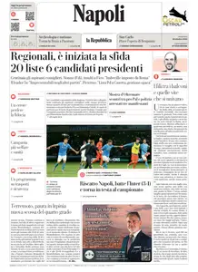la Repubblica Napoli - 26 Ottobre 2025