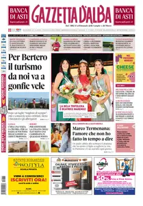 Gazzetta d'Alba - 9 Settembre 2025