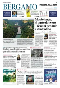 Corriere della Sera Bergamo - 11 Luglio 2025