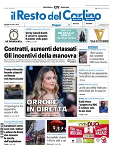 Il Resto del Carlino Reggio Emilia - 16 Ottobre 2025
