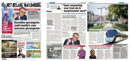 Het Belang van Limburg – 13. september 2018