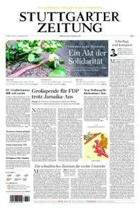 Stuttgarter Zeitung Stadtausgabe (Lokalteil Stuttgart Innenstadt) - 20. Dezember 2017