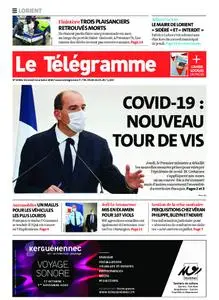 Le Télégramme Lorient – 16 octobre 2020