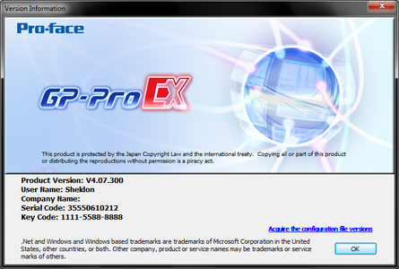 Pro-face GP-Pro EX 4.07.300