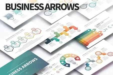 Business Arrows - PowerPoint Infographics Slides