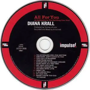 Diana Krall - All For You (A Dedication To The Nat King Cole Trio) (1996) Japanese Edition [Re-Up]