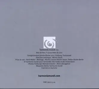 Freiburger Barockorchester - JS Bach: Overtures: Complete Orchestral Suites (2011)