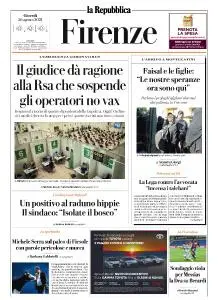 la Repubblica Firenze - 26 Agosto 2021