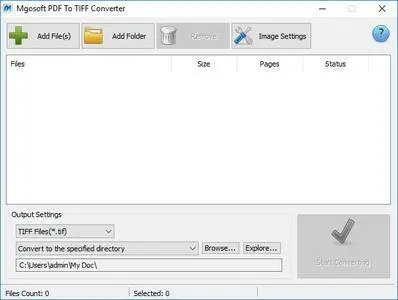 Mgosoft PDF To TIFF Converter 11.7.4 + Portable