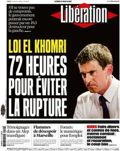 Libération du Lundi 9 Mai 2016