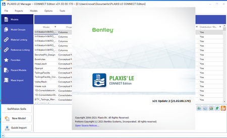 PLAXIS LE CONNECT Edition V21 Update 2 (21.02.00.170)