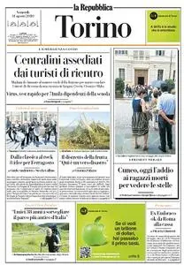 la Repubblica Torino - 14 Agosto 2020