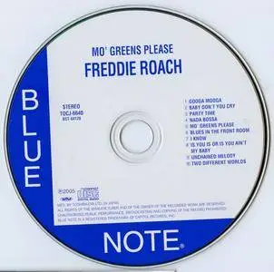Freddie Roach - Mo' Greens Please (1963) {2005 Japan Blue Note 65th 1500 Series, 24bit remaster, TOCJ-6640}