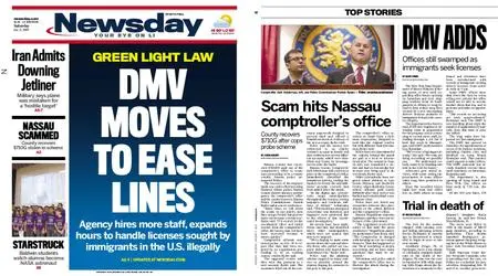 Newsday – January 11, 2020