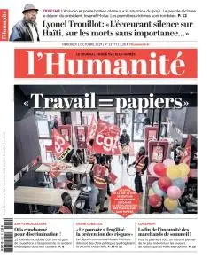 L’Humanite - 2 Octobre 2019