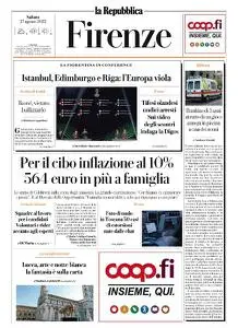 la Repubblica Firenze - 27 Agosto 2022