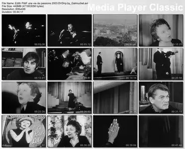 (Docu) Edith PIAF - Une Vie de Passions (N & B) DVDrip 2003 Re-post