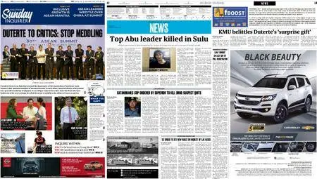 Philippine Daily Inquirer – April 30, 2017