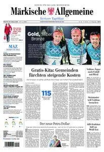 Märkische Allgemeine Kyritzer Tageblatt - 21. Februar 2018