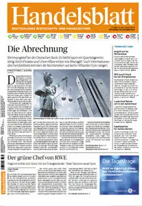 Das Handelsblatt vom 30 Oktober 2013