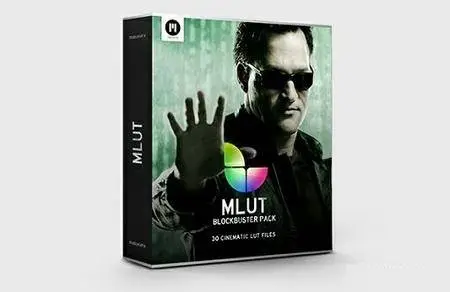 mLUT Blockbuster Pack - 30 Professional Cinematic Color Look-Up Tables (Win/Mac)