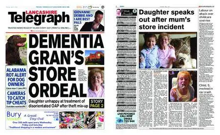 Lancashire Telegraph (Blackburn, Darwen, Hyndburn, Ribble Valley) – April 05, 2018