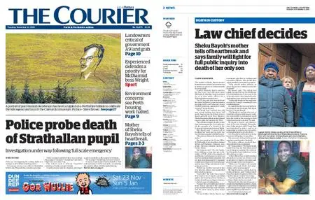 The Courier Perth & Perthshire – November 12, 2019