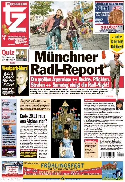 TZ München Wochenendausgabe vom 24./25. April 2010