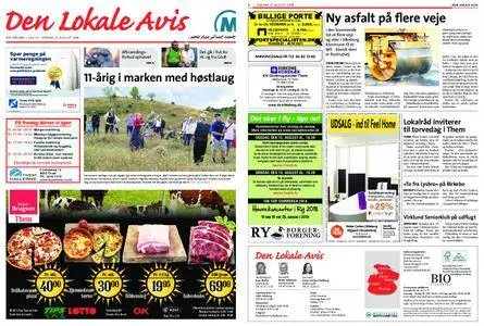 Den lokale avis – 15. august 2018