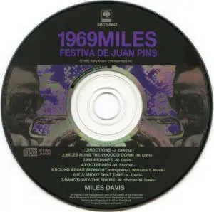 Miles Davis ‎– 1969Miles - Festiva De Juan Pins (1969) {Sony Japan}