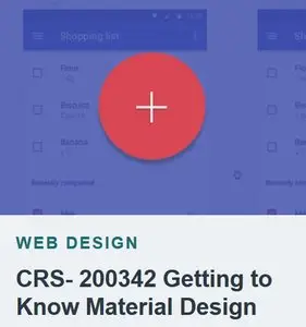 Tutplus - CRS- 200342 Getting to Know Material Design