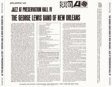 The George Lewis Band Of New Orleans - Jazz At Preservation Hall IV (1962) {2013 Japan Jazz Best Collection 1000 Series 24bit}