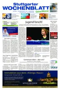Stuttgarter Wochenblatt - Zuffenhausen & Stammheim - 09. Januar 2019