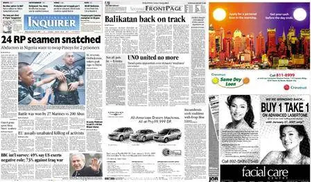 Philippine Daily Inquirer – January 24, 2007
