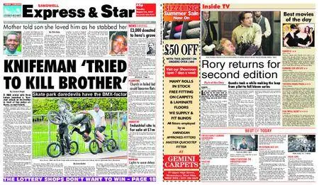 Express and Star Sandwell Edition – August 22, 2017