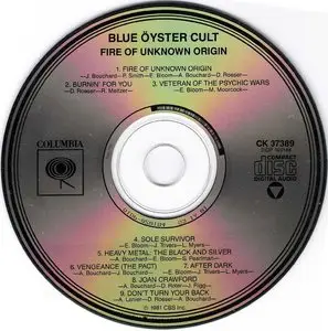 Blue Öyster Cult - Fire Of Unknown Origin (1981) {198x Columbia} **[RE-UP]**