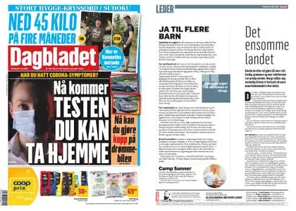 Dagbladet – 26. mai 2020