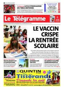 Le Télégramme Guingamp – 29 juillet 2021