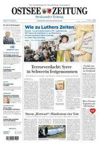 Ostsee Zeitung Stralsund - 01. November 2017